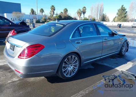 2015 Mercedes-Benz S 550 from USA, damaged, VIN WDDUG8CB0FA181943